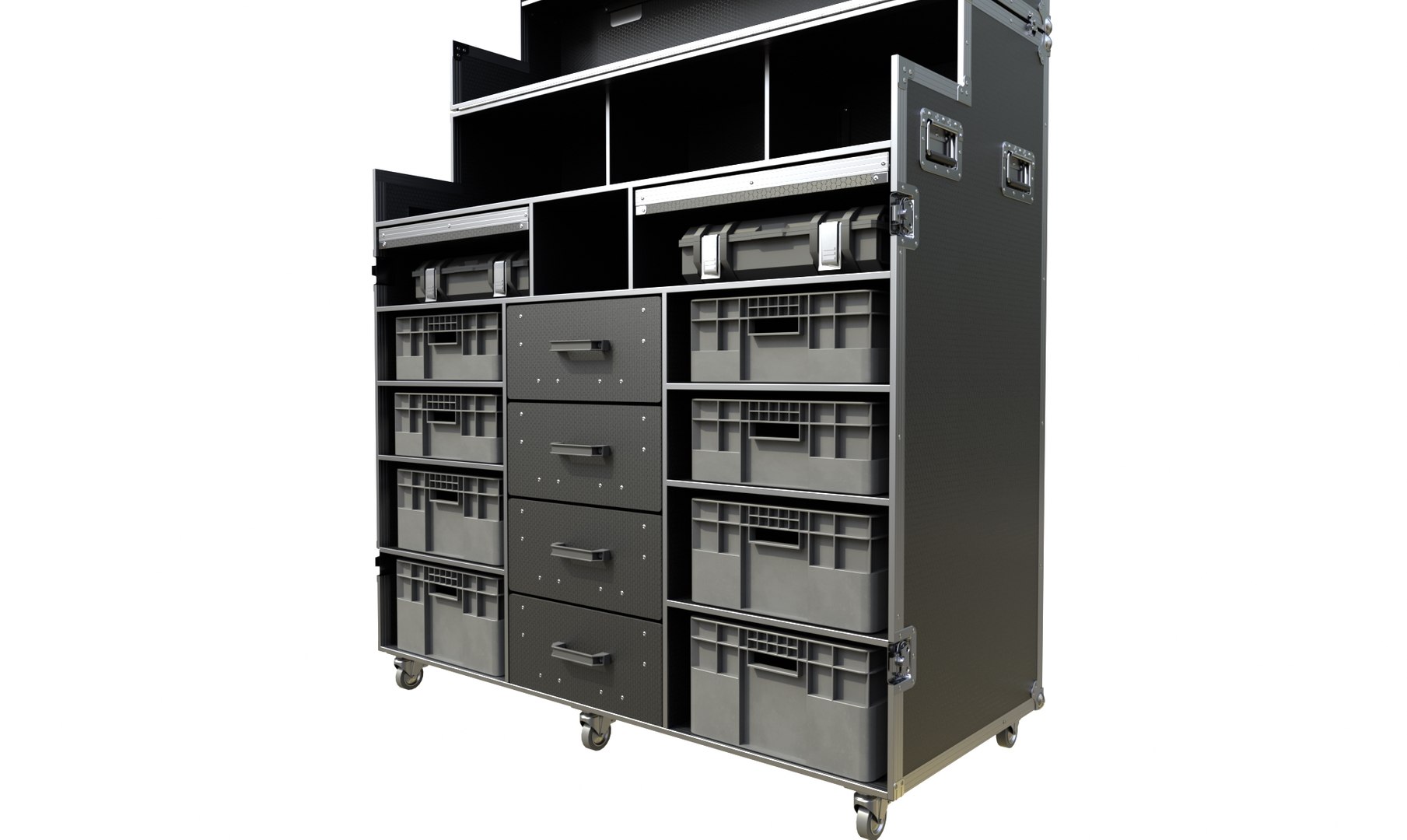 3D Motorsport Garage Big Storage Case 1 - TurboSquid 2199528