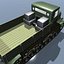 heavy tractor voroshilovets 3d model