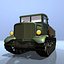 heavy tractor voroshilovets 3d model