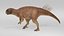 Realistyczny prehistoryczny dinozaur Psittacosaurus