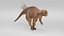 Realistyczny prehistoryczny dinozaur Psittacosaurus