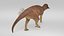Realistyczny prehistoryczny dinozaur Psittacosaurus