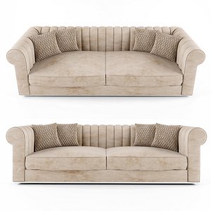 large modern padded nubuck model