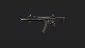 Pistol 3D Model 032 model