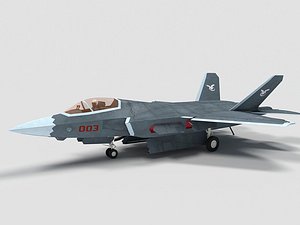 3D model Shenyang FC-31 Gyrfalcon