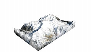 Distaghil Sar Mountain model