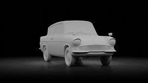 Ford Anglia  1967 3D