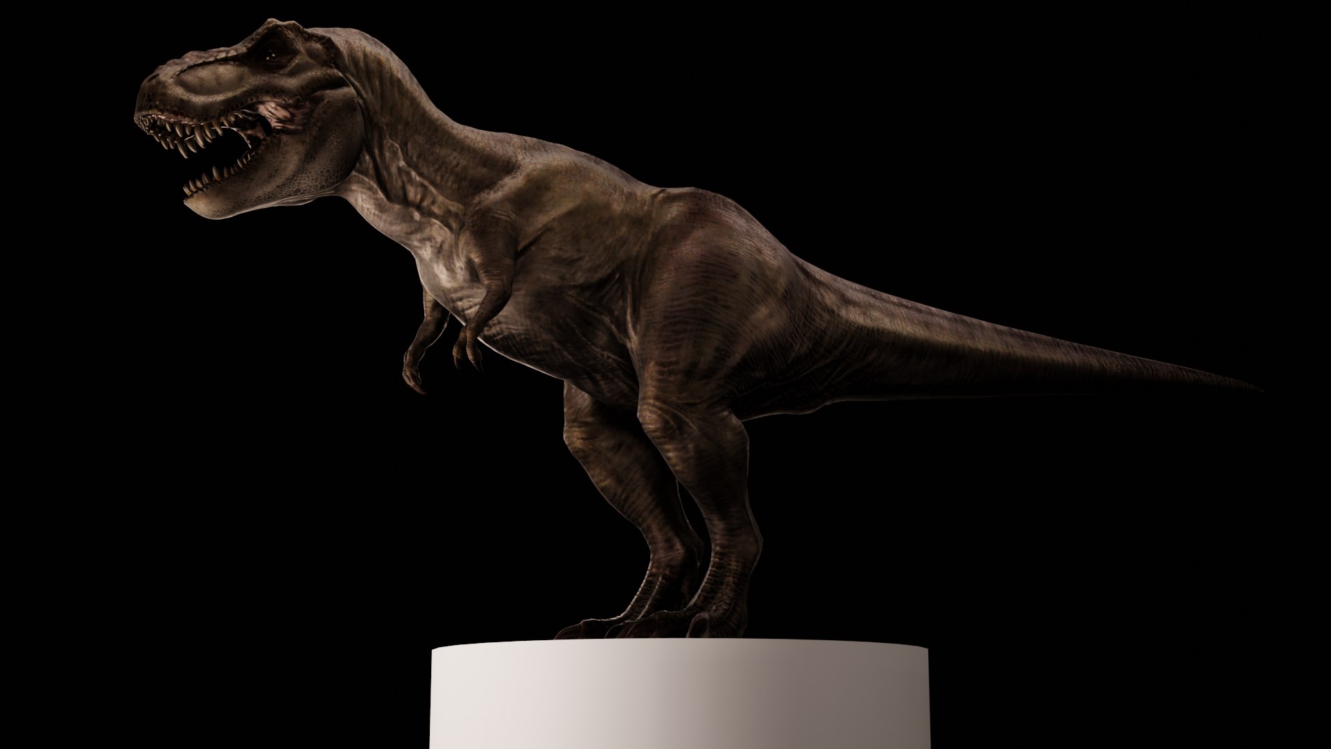 Rigged Tyrannosaurus Rex 3D Model - TurboSquid 2324633