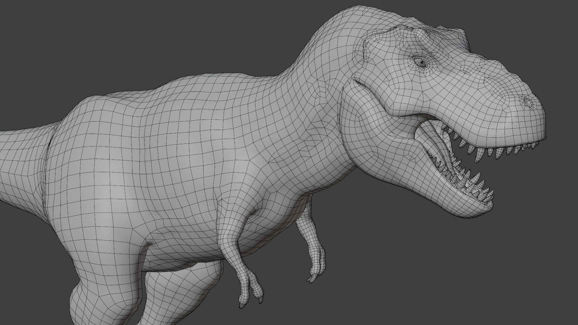 Rigged Tyrannosaurus Rex 3D Model - TurboSquid 2324633