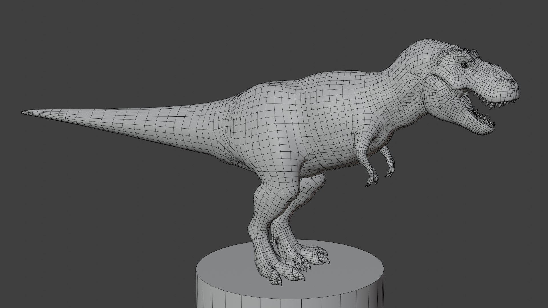 Rigged Tyrannosaurus Rex 3D Model - TurboSquid 2324633