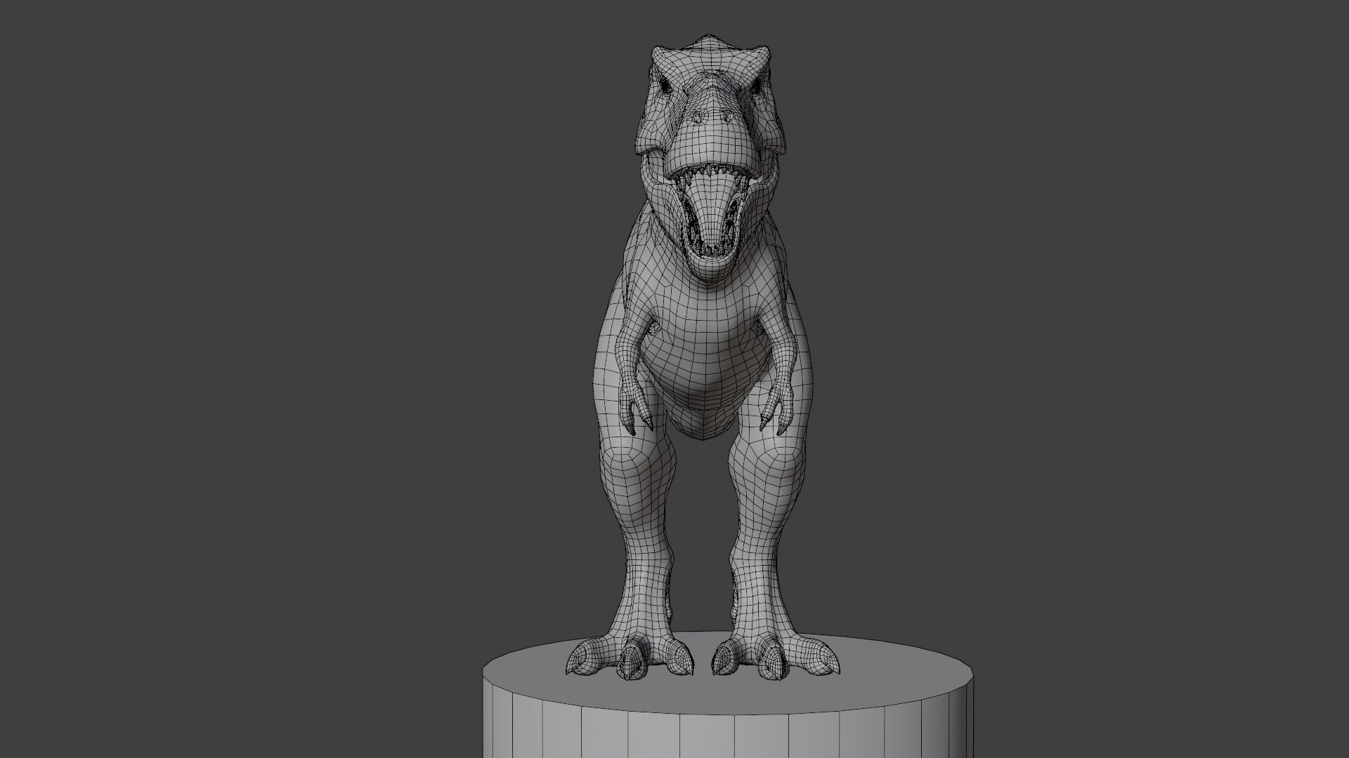 Rigged Tyrannosaurus Rex 3D Model - TurboSquid 2324633
