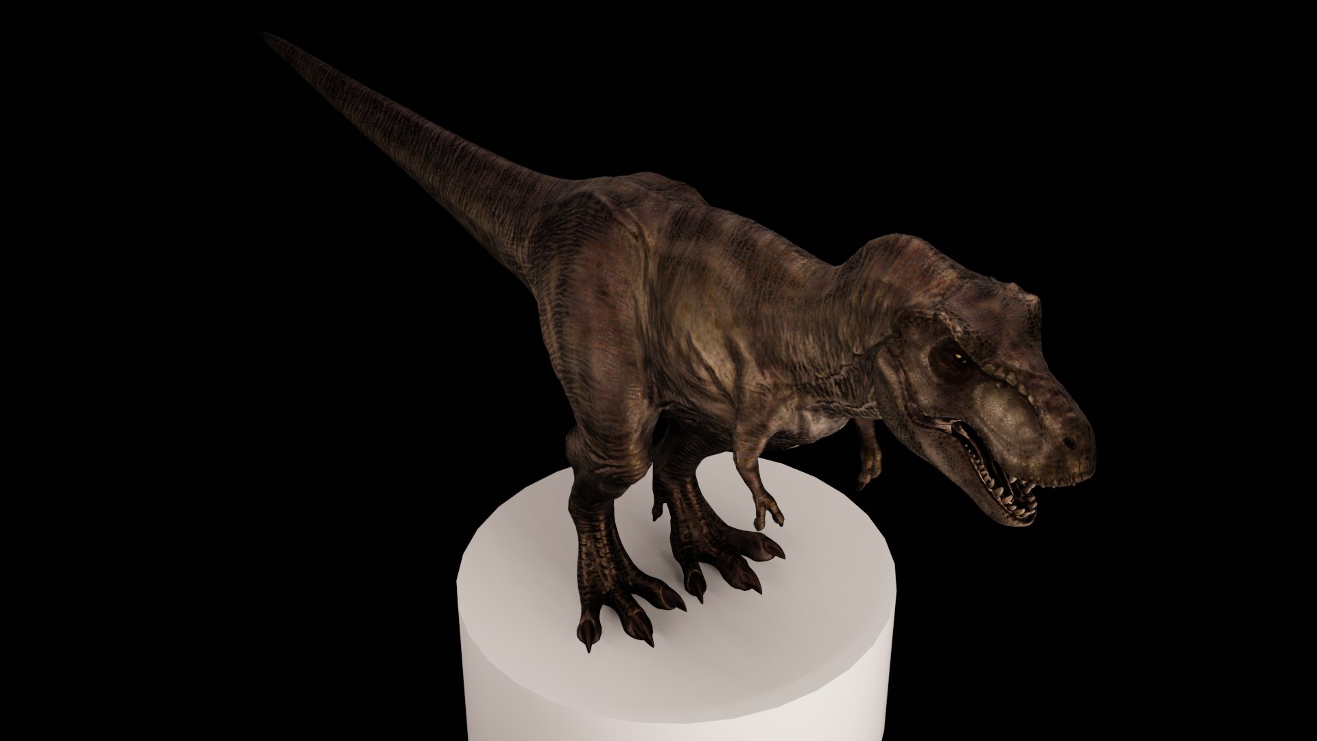 Rigged Tyrannosaurus Rex 3D Model - TurboSquid 2324633