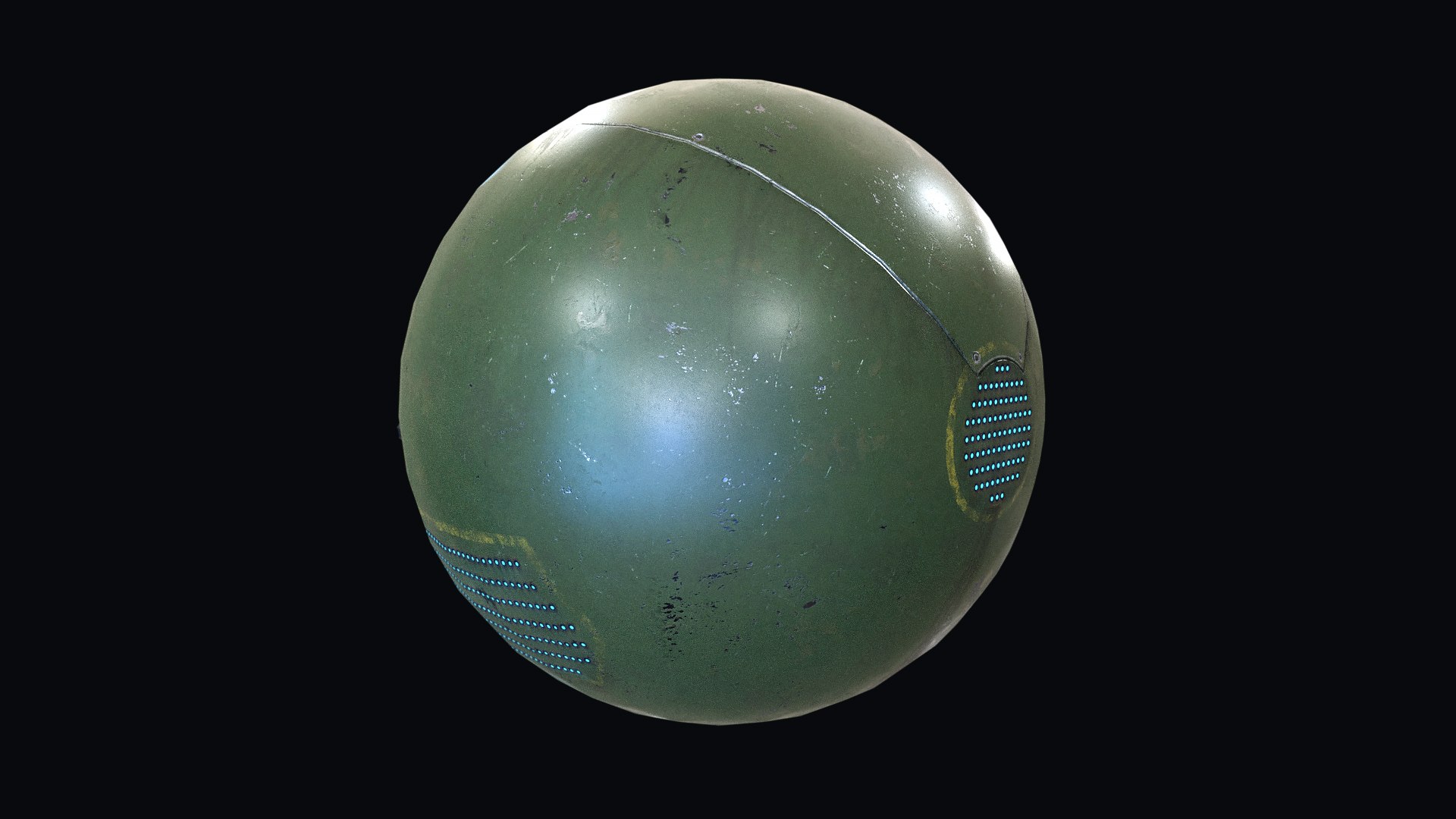 Reconnaissance Sphere Drone PBR Low-poly LODs 3D Model - TurboSquid 2147363