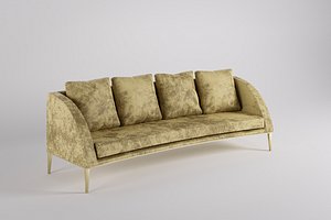3D Modern Couch model