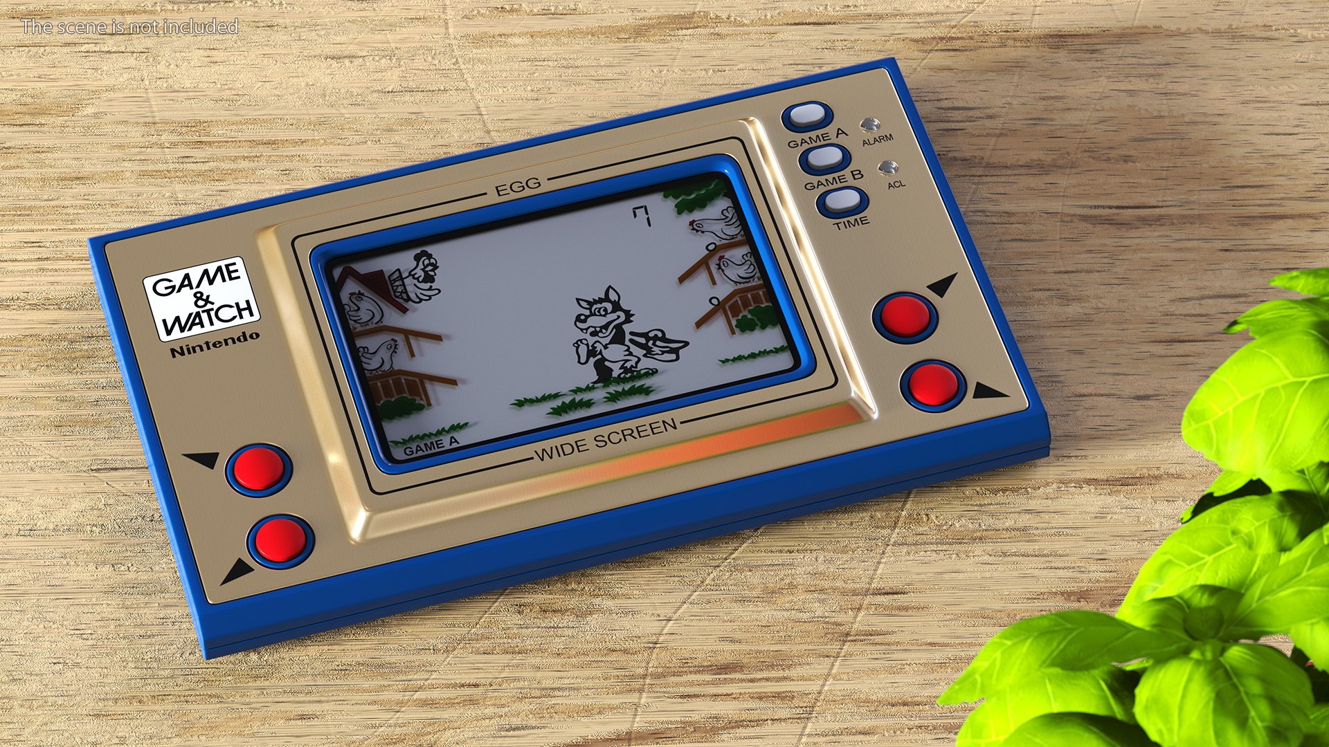 3D Nintendo Game And Watch Egg Handheld Game Console - TurboSquid