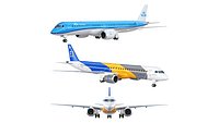 Embraer E195 E2 aircraft