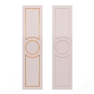 3D Wardrobe Door Classic 1 model