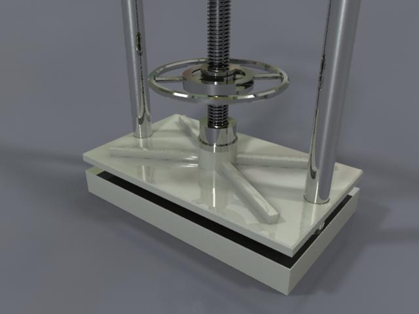 Press Machine 3d Obj