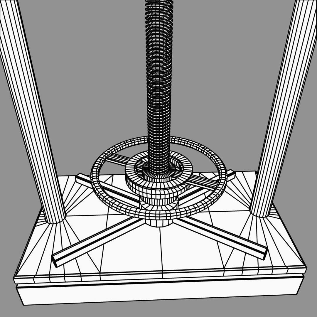 Press Machine 3d Obj