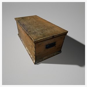 3D model Wooden Chest