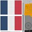 French Flags 3D model