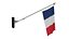 French Flags 3D model