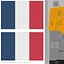 French Flags 3D model