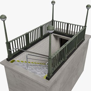 Subway Entrance V1 3D