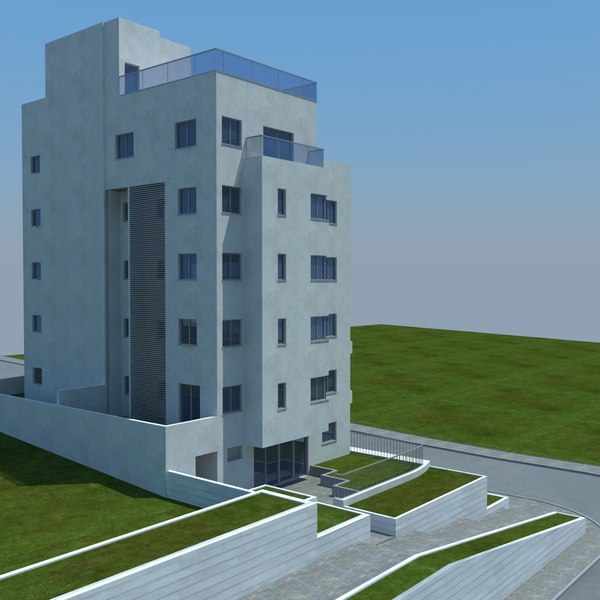 3d buildings 1 model