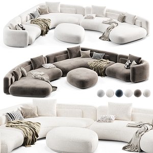 Minotti Bezier Corner Modular Sofa