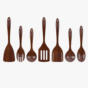 Wooden Kitchen Utensils Set(1)