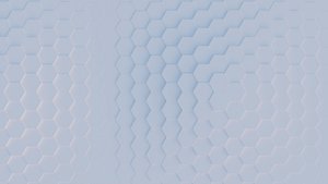 Hexagon grid seamless loop animation 3