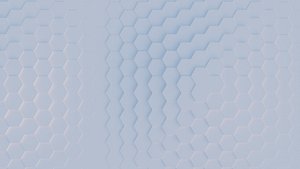 Hexagon grid seamless loop animation 3