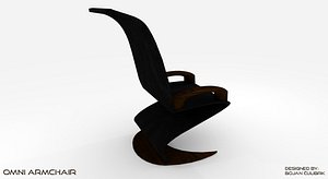 omni armchair 3d model