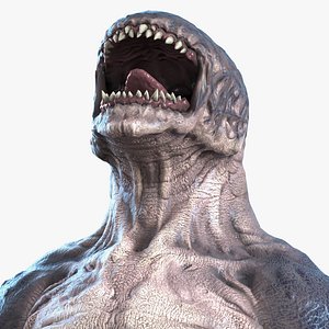 Monster Creature Rigged for Maya 3D model