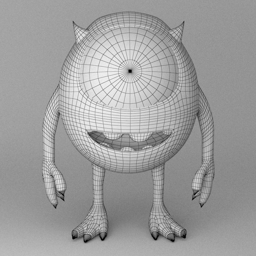 3D model mike wazowski - TurboSquid 1707831
