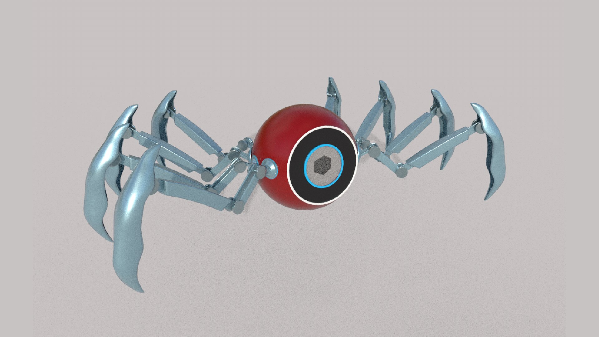 3D Model Mechanical Crab TurboSquid 1929165