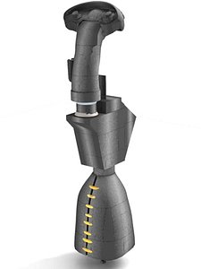 cyber joystick 3d model