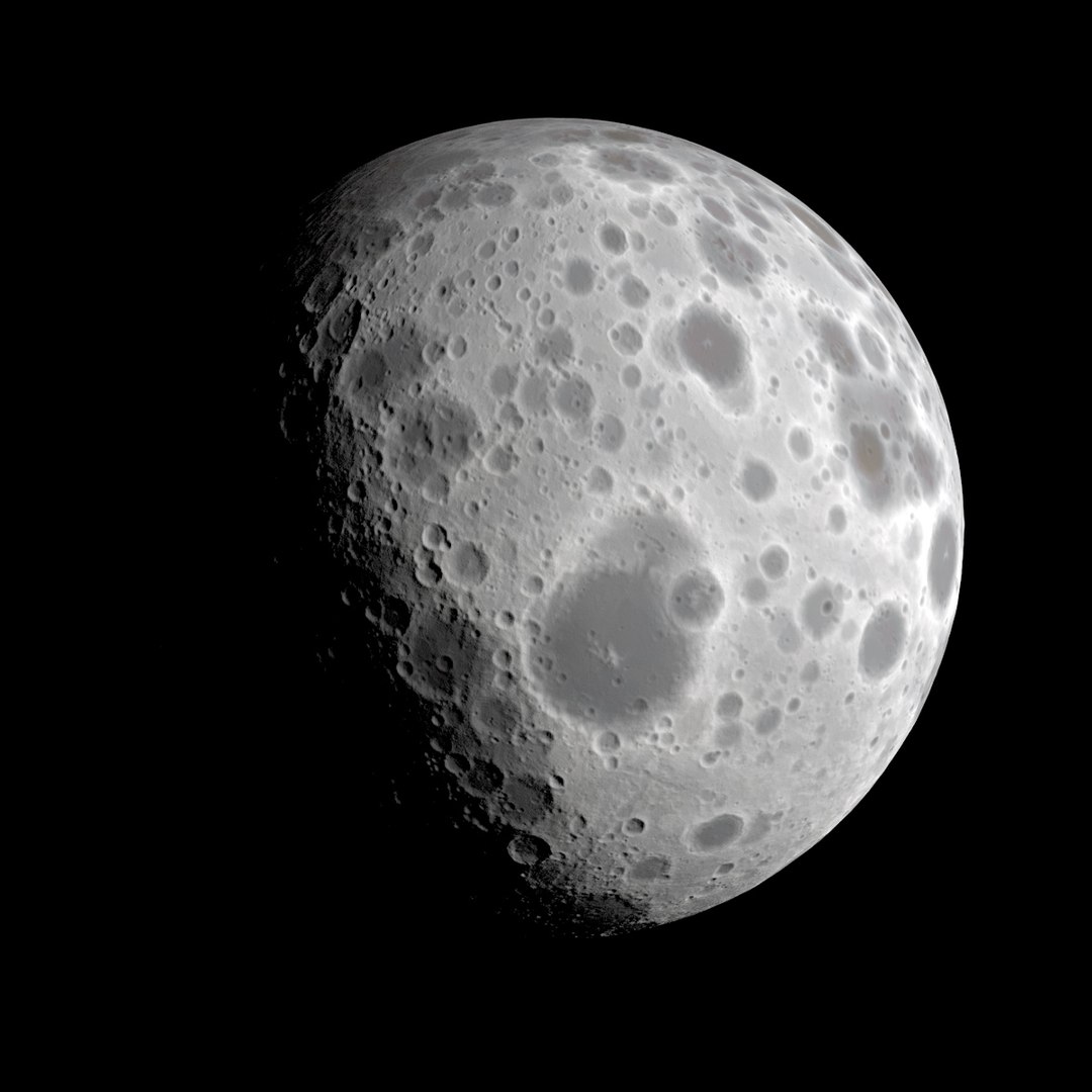 Dwarf Planet Small Moon 3D TurboSquid 1542087