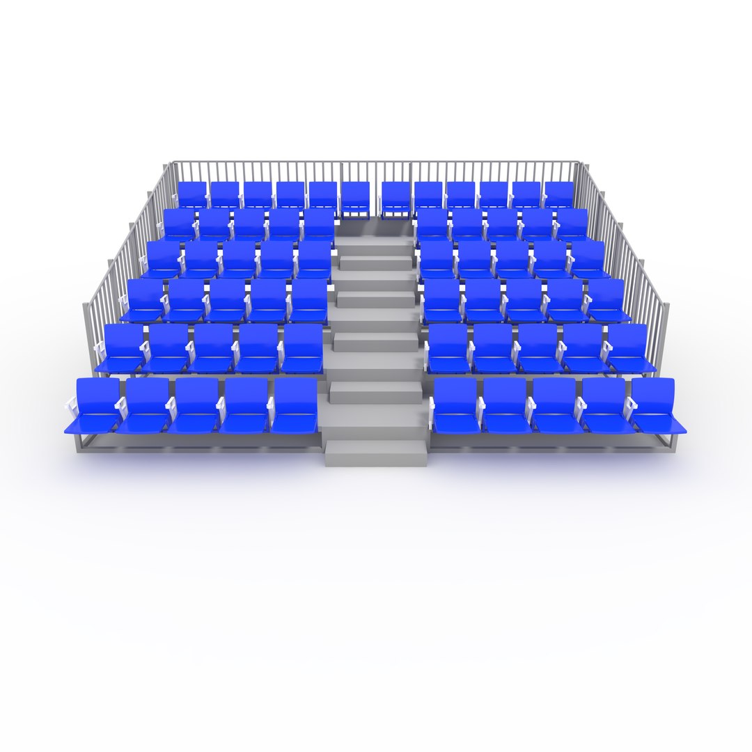 Bleachers 37 Model - TurboSquid 2360468