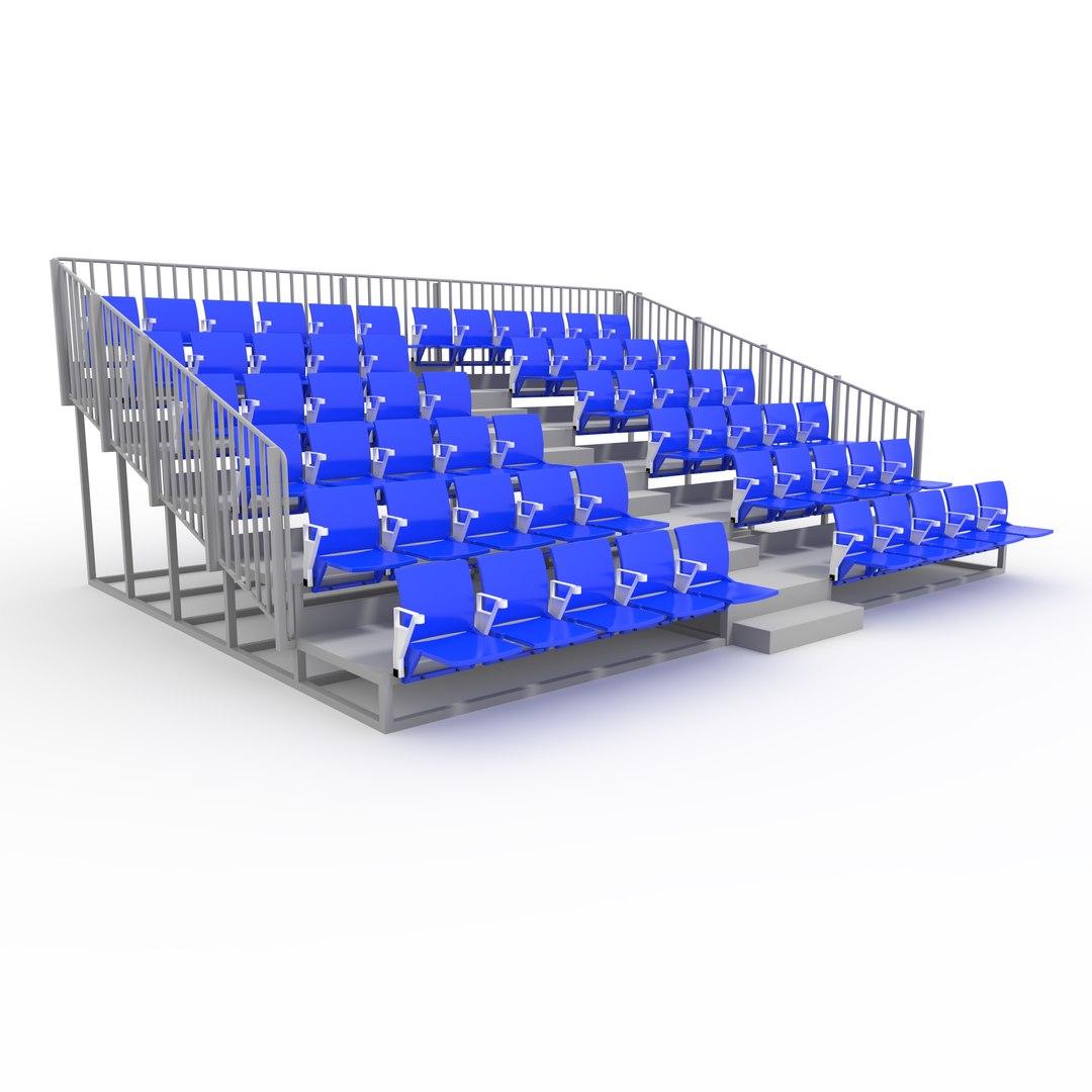 Bleachers 37 Model - TurboSquid 2360468