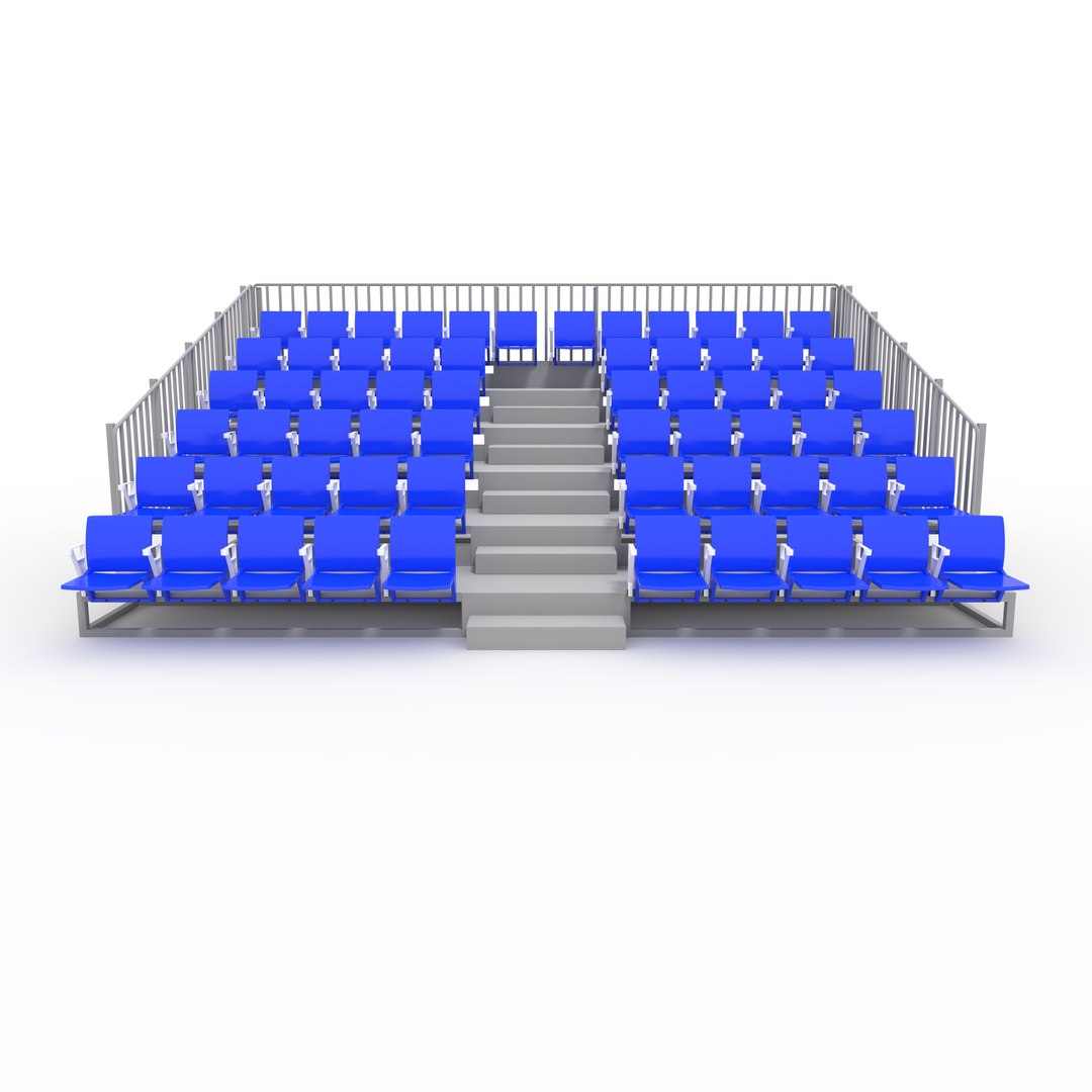 Bleachers 37 Model - TurboSquid 2360468
