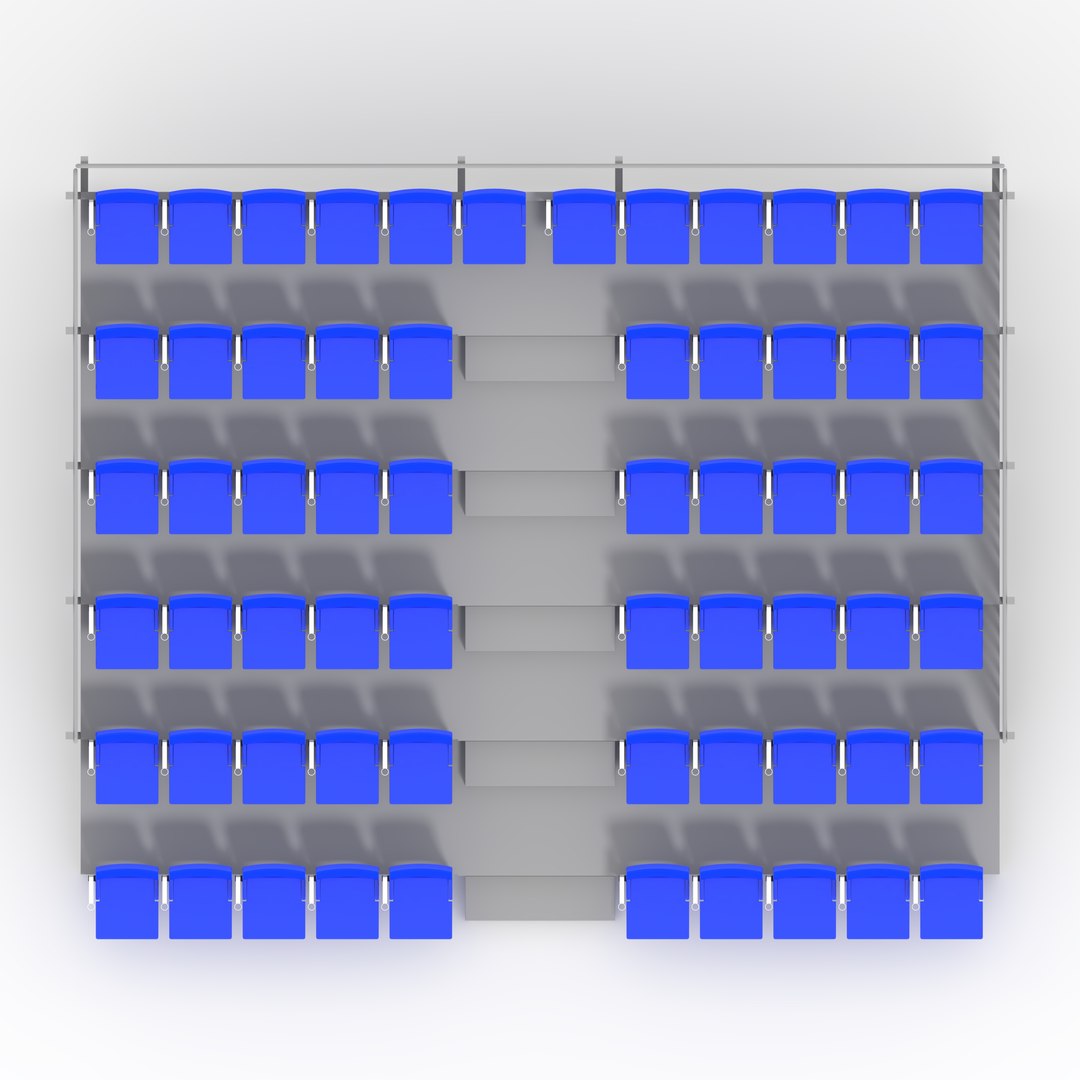 Bleachers 37 Model - TurboSquid 2360468