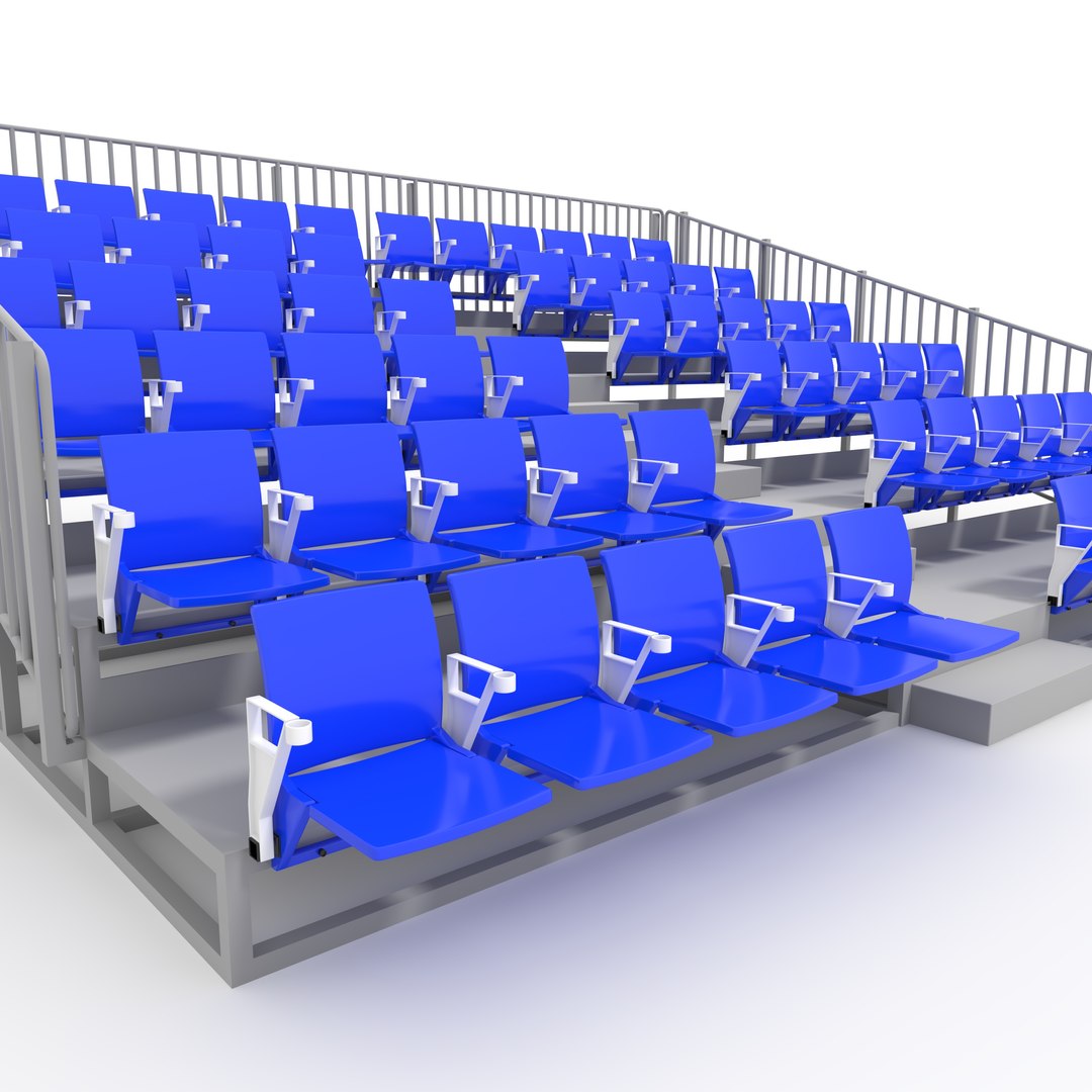 Bleachers 37 Model - TurboSquid 2360468