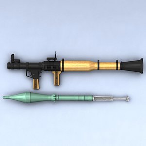 Rocket Launcher 3D Models for Download | TurboSquid
