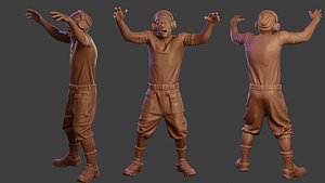 3D Male Music DJ MMDJM 002 model