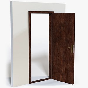 Wooden Interior Door model