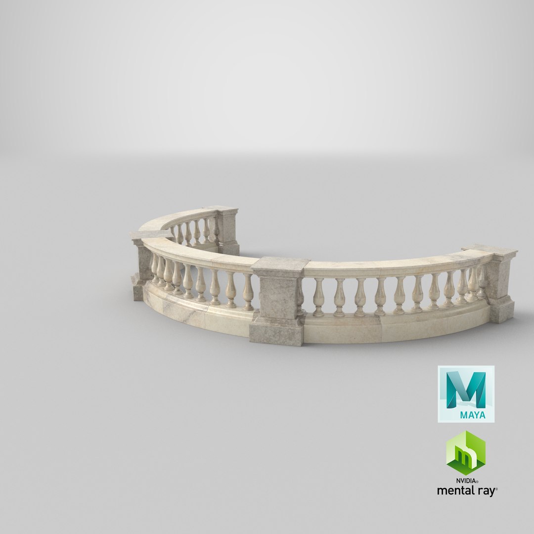 3D Classic Curved Balustrade model https://p.turbosquid.com/ts-thumb/La/ojYwZA/Dl/stemcell_maya_mental_ray_render/png/1653345414/1920x1080/fit_q87/334e4a48becc25ad82a6ba381bd47ce406de779b/stemcell_maya_mental_ray_render.jpg