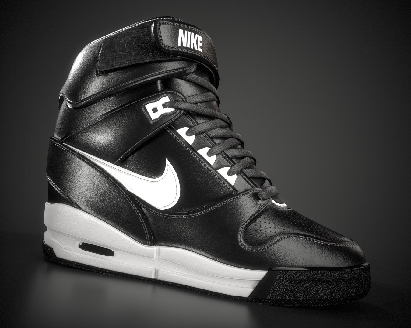 Nike Air Revolution Sky High 3D model https://p.turbosquid.com/ts-thumb/La/okQnce/BL/b_w4/png/1691049926/1920x1080/fit_q87/78e4e3832814393bc1ed7b29c3c44299019a62d8/b_w4.jpg