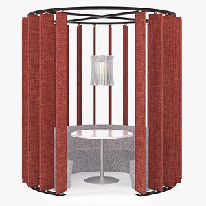 Restaurant booth